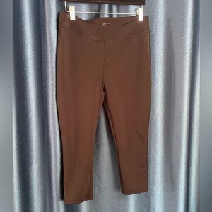 Black Cropped Leggings